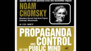 Noam Chomsky  Propaganda amp Control of the Public Mind  January 16 2001 [upl. by Nainatrad]