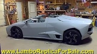 Lamborghini Reventon Roadster Replica Kit Car Update on Progress and Test Drive Door Poppers [upl. by Nednil528]