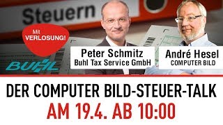 WISO SteuerSparbuch Der COMPUTER BILDSteuerTalk [upl. by Herm]