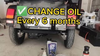 Change Oil EBike  ERVS2 NWOW [upl. by Brigit]