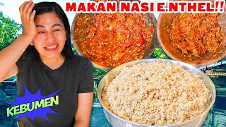 JANDA ORGANIK BAHAGIA DI SUGUHIN NASI INTHIL amp SAMBAL BRODOK [upl. by Aufmann973]