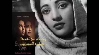 chhup gaya koi re door se pukar keChampakali1957Suchitra Sen LataRajinderHemant Kumara tribute [upl. by Darlleen]