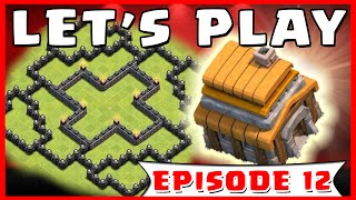 Clash of Clans  Townhall 7 Defense Base Strategy  Lets Play ClashofClans 12 [upl. by Meehsar]