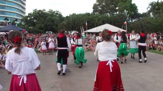 Darwin Italian Festival 2013  Tarantella Group 6pm [upl. by Daht]