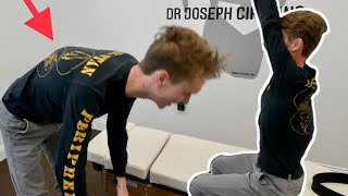 Man with SEVERE HYPERKYPHOSIS gets His FIRST Chiropractic Adjustment [upl. by Roscoe]