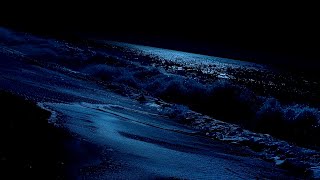 Ocean Sounds For Deep Sleep Relax With Night Ocean Waves The Silent One [upl. by Warde145]