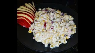 Ensalada de Coditos Con Jamon y Manzana [upl. by Trygve]