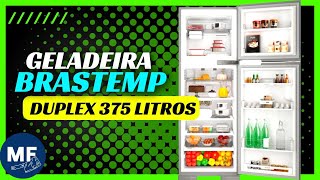 GELADEIRA BRASTEMP BRM44HK  Geladeira Frost Free Brastemp Duplex 375 Litros BRM44HK [upl. by Adnale]