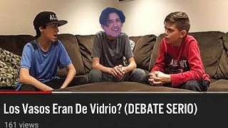 DEBATE FILOSÓFICO Sobre los VASOS [upl. by Itnahsa]