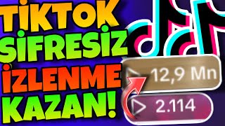 Tiktok İzlenme Hilesi Nasıl Yapılır Güncel  Tiktok İzlenme Kasma Şifresiz 2024 [upl. by Aihseyk]