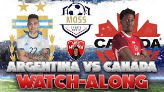 COPAamerica OPENINGMATCH  CANADA v ARGENTINA WORLD CHAMPS from ATLANTA  Georgia [upl. by Cardew298]