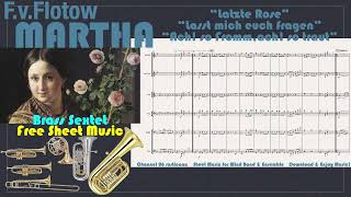 FlotowMARTHA Brass Sextet Free Sheet Music Download 06 rusticana Ensemble Collection [upl. by Perice939]