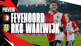 PREVIEW 📊  Feyenoord  RKC Waalwijk  Eredivisie 28 [upl. by Anaehs]