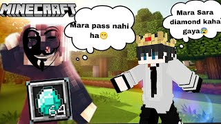 Hii gamers I am playing Minecraft with my friends vidio minecraft5 [upl. by Rebmik]