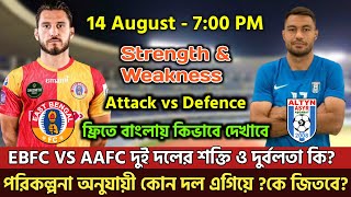 Eastbengal vs Altin Asis ACL 2 🔥শক্তি ও দুর্বলতা কি দুই দলের পরিকল্পনা অনুযায়ী কোন দল এগিয়ে😲 [upl. by Ssitnerp529]