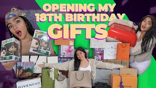 UNBOXING ALMOST A MILLION WORTH OF BIRTHDAY GIFTS [upl. by Ynnal974]