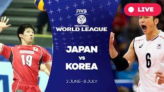 Japan v Korea  Group 2 2017 FIVB Volleyball World League [upl. by Birecree456]