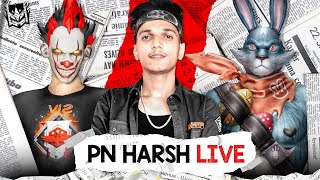 PN HARSH amp PN ROSE LIVE RANK PUSH TO GRANDMASTER 🤩🔥  PNHARSH SHORTS PNROSE FREEFIRELIVE [upl. by Gerc]