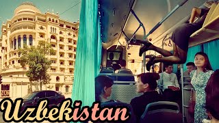 I took a BUS in Тαshќėnt You wont believe what I saw Streets of the city tour [upl. by Bernete502]