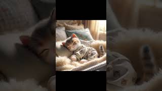 Kittens mama cat little cute orange babies baby calico tortie Tortoiseshell tabby boy [upl. by Kcitrap]