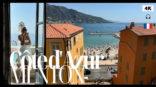 MENTON Côte d’Azur  FRENCH RIVIERA VLOG  Summer 2024 [upl. by Yecies]