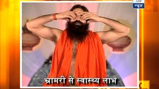 Baba Ramdevs Yog Yatra Pranayam to get cure from migraine pain [upl. by Greenebaum131]