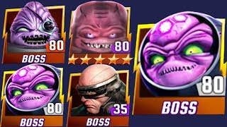 Teenage Mutant Ninja Turtles Legends  All KRANG Boss [upl. by Vernier]