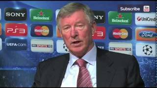 Angry Manchester United manager Sir Alex Ferguson [upl. by Neddy]