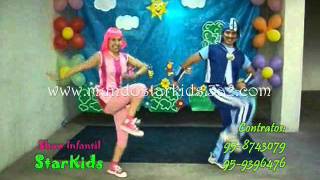 Show Infantil  StarKids Arequipa El Show de Lazy Town [upl. by Ellerehc]