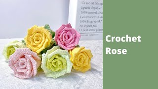 How to Crochet a Rose Bouquet 🌹 Crochet Flowers Bouquet Tutorial for Beginners [upl. by Alwitt287]