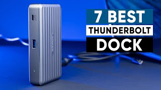 7 Best Thunderbolt Dock [upl. by Wearing143]