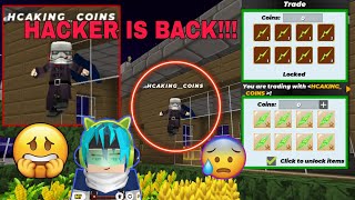 Hacker is back😰 Be Careful Guys He Have So much Green Zeus Rare in Skyblock BlockmanGo Hack Apps [upl. by Etnemelc]