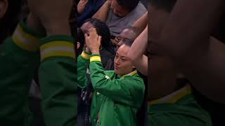 Jamal Crawford gets a standing ovation in Seattle 🔥 shorts [upl. by Pylle]