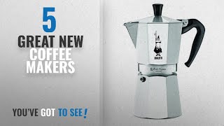 Top 10 La Cafetiere Coffee Makers 2018 Bialetti Moka Express 9 cup Espresso Maker [upl. by Angelita]