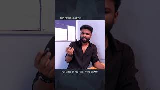 The Exam  Part 2  Full videos on YouTube exam latecomers comedy shravankotha funny [upl. by Otes]