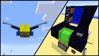 Elytra Launcher  Elytra Starter  Minecraft Tutorial [upl. by Oecam346]