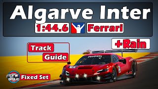 iRacing Ferrari 296 GT3 Challenge  Algarve International Track Guide  1446  2024 Season 2 [upl. by Essirahs]