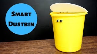 How to make Smart Dustbin with Arduino  Arduino Project [upl. by Radack216]