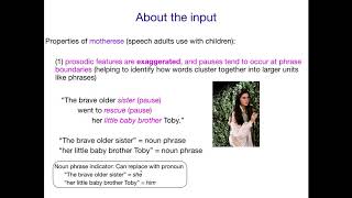 AcqOfLang1 Motherese prosody [upl. by Ierdna728]