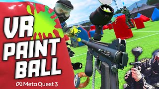 Paintball Playground Best VR Paintball Game for Quest 3 amp Quest 2 [upl. by Iolanthe]