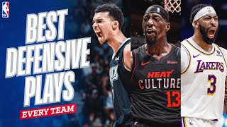 EVERY Team’s Best Defensive Plays of the 202324 NBA Season [upl. by Merriott596]