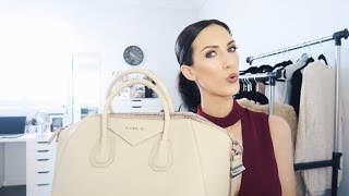 GIVENCHY ANTIGONA MEDIUM  UNBOXING  WHATS IN MY BAG [upl. by Hedgcock]