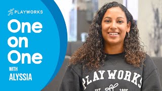 Playworks Recruitment One on One with Coach Alyssia [upl. by Stein]