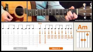 Jouer Wild Horses The Rolling Stones  Cours guitare Tuto  Tab [upl. by Ander]