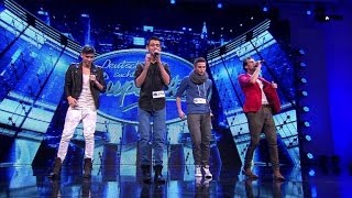 DSDS 2014 Marcel Matviy Enrico und Marc mit quotBabyquot von Justin Bieber [upl. by Ecirtnahc]