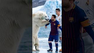 Messi amp Ronaldo in Antarctica ❄️⛄️ [upl. by Fishbein20]