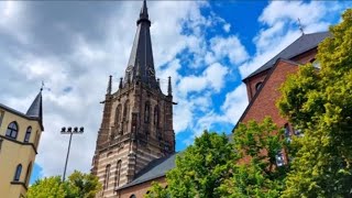 ERKELENZ D  römkath Kirche StLambertus  Vollgeläute [upl. by Kosak]