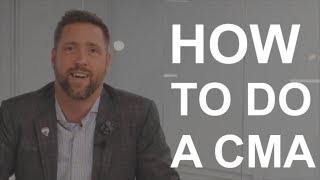 How To Do A CMA Comparative Market Analysis  Real Estate Agent Tips [upl. by Eatnoled]