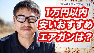 安いおすすめエアガンは？ 【1万円以内で買える】2019年 マック堺雑談 [upl. by Atillertse]