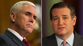 Indiana Gov Mike Pence I will be voting for Ted Cruz [upl. by Nauqes]